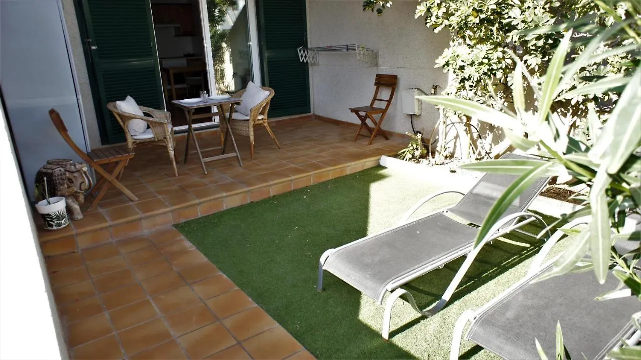Apartamento Con Jardin Y Piscina En El Balancon Apartment El Medano  El Medano (Tenerife)